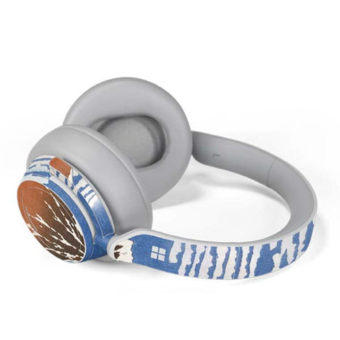 Hokusai Fuji Mountains in clear Weather Surface Headphones Skin